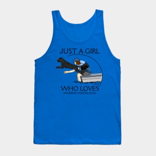 WATER WORKING BLACK RETRIEVER Tank Top